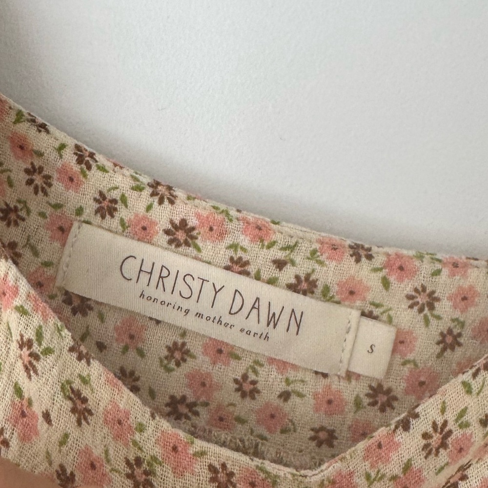 Christy Dawn Bianca dress in rose wildflower size S - Picture 6 of 6